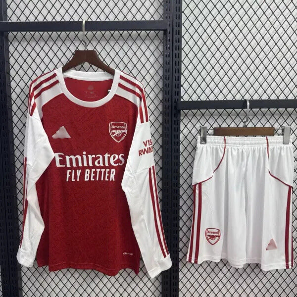 Arsenal Long Sleeve Home Kit 2025/2026