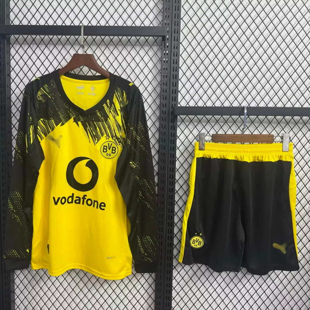 Borussia Dortmund Long Sleeve Home Kit 2025/2026