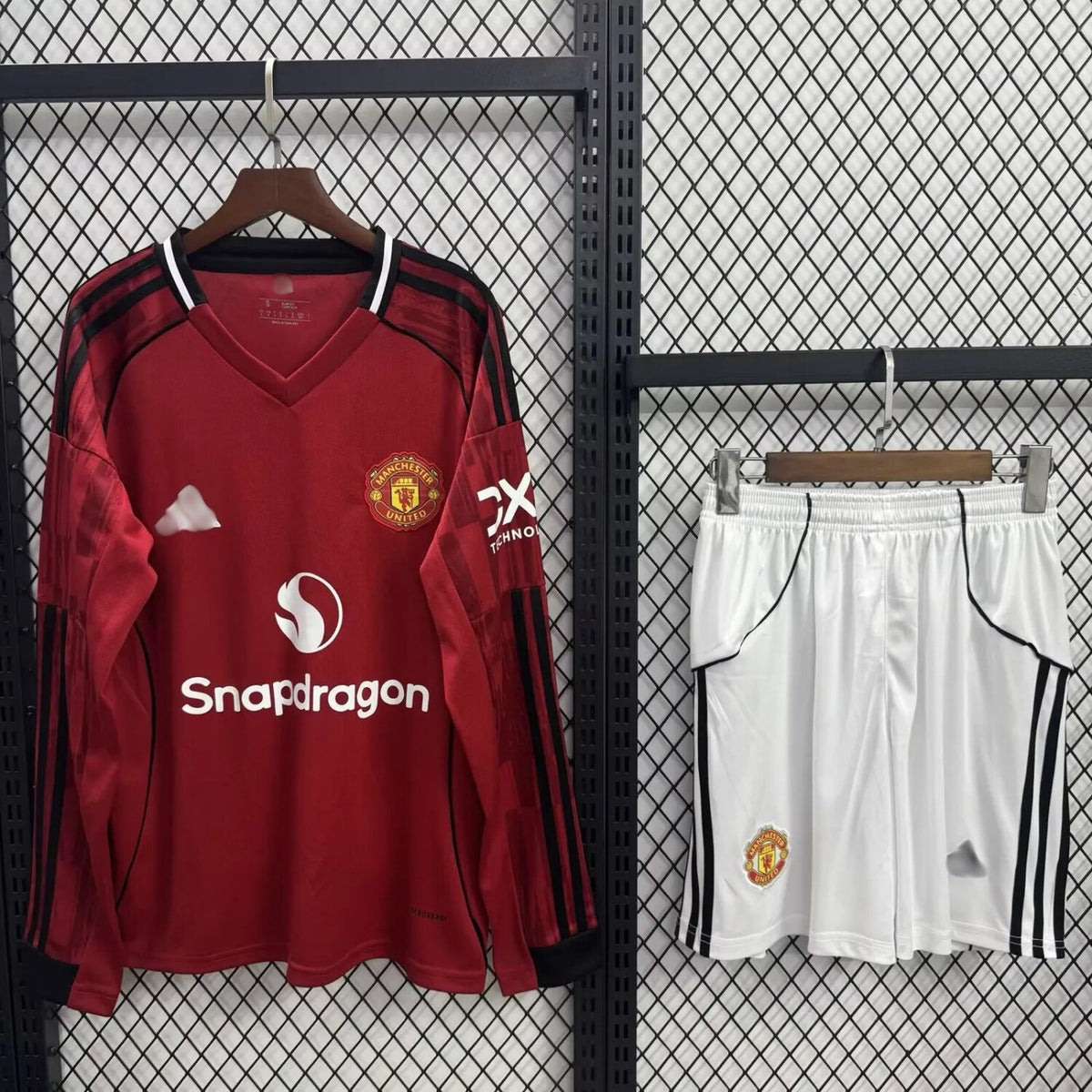 Manchester United Long Sleeve Home Kit 2025/2026