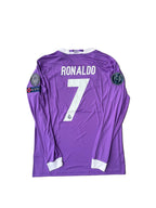 Ronaldo Longsleeve Real Madrid Away Shirt 2016/2017 UCL Final