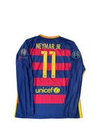 Neymar FC Barcelona Longsleeve Home Shirt 2015/2016