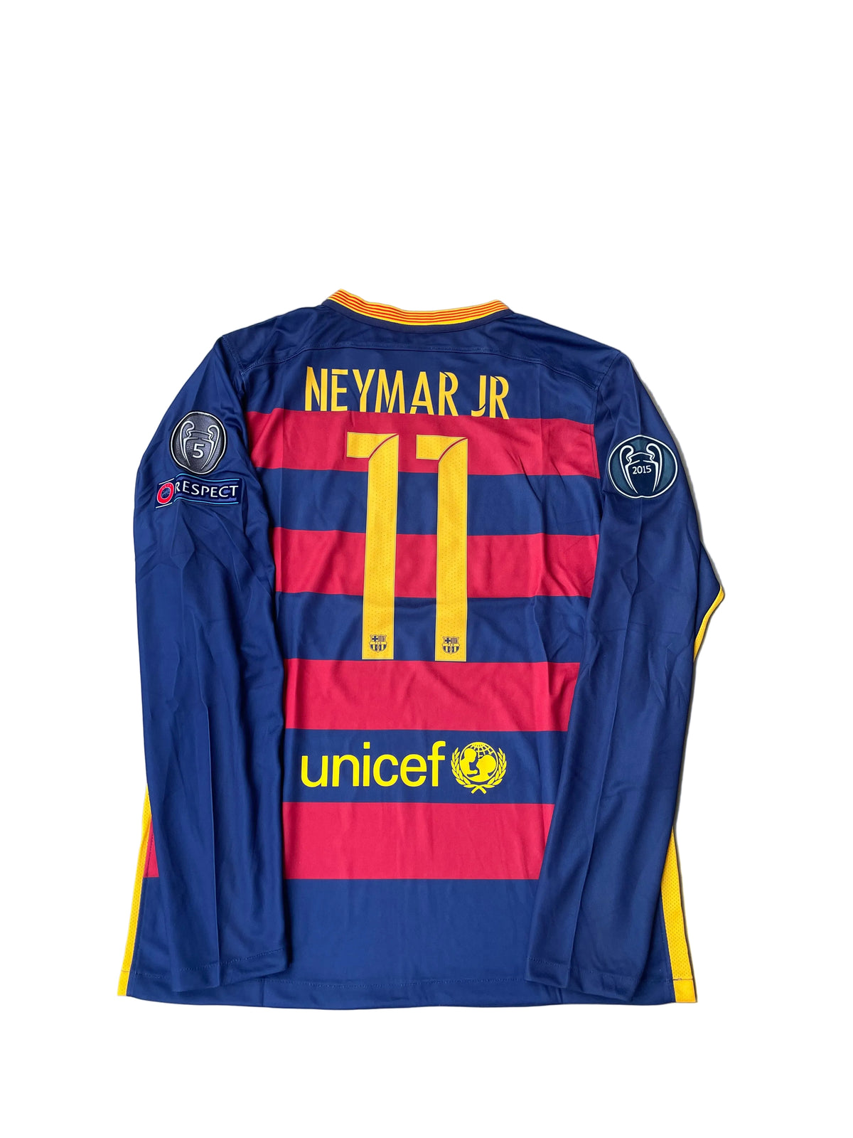 Neymar FC Barcelona Longsleeve Home Shirt 2015/2016