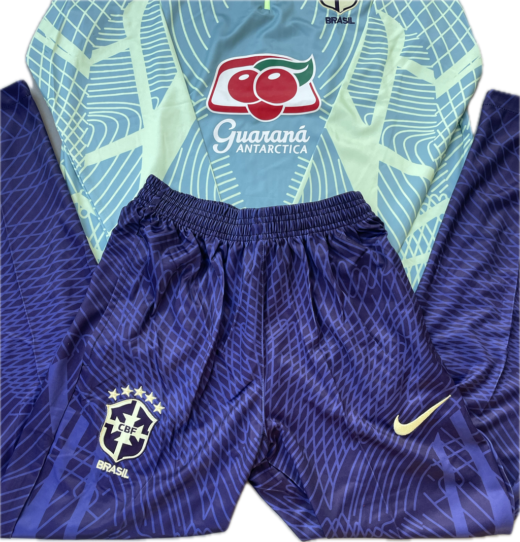 Brazil Longsleeve Tracksuit 2025/2026 Green
