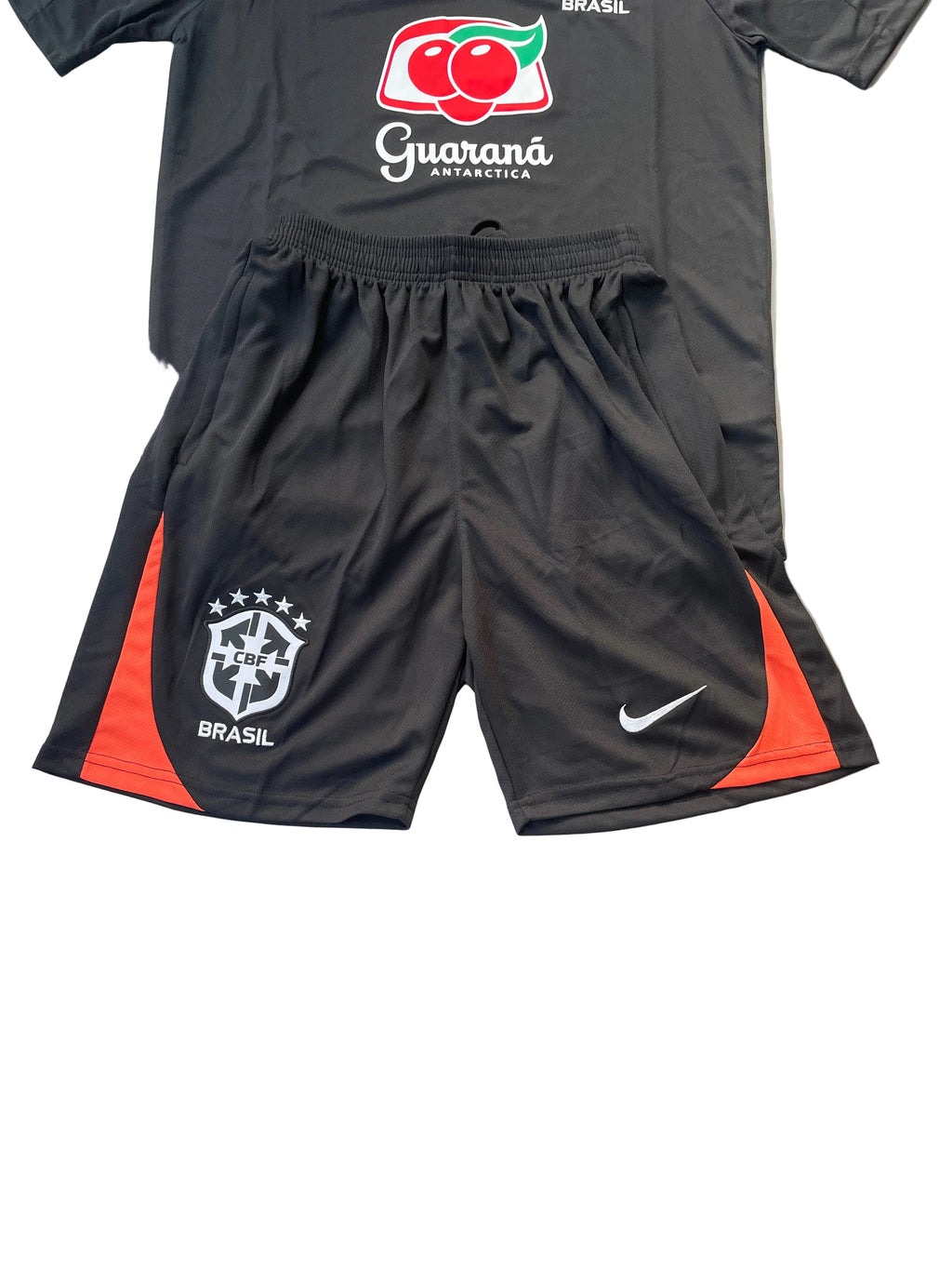 Brazil Shortsleeve Tracksuit 2025/2026 Black