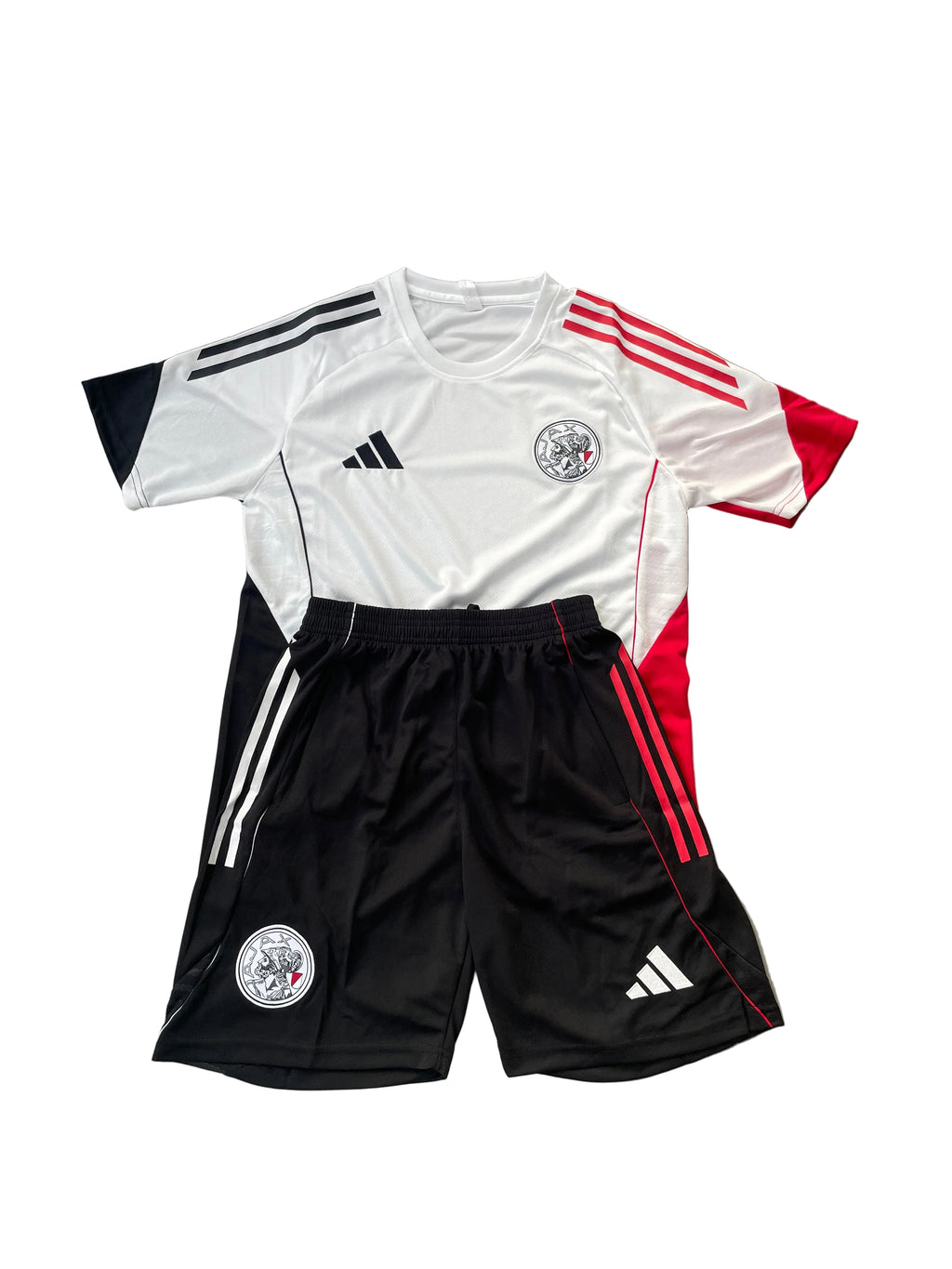 Ajax Shortsleeve Tracksuit 2025/2026 White