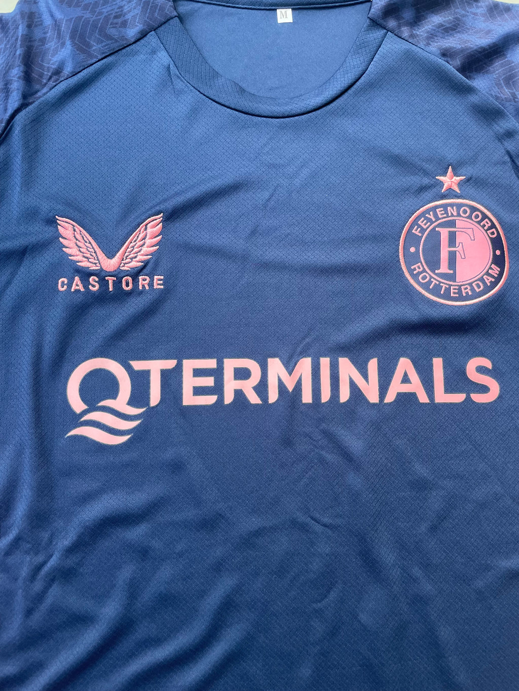 Feyenoord Shortsleeve Tracksuit 2025/2026 Sapphire Blue