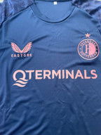 Feyenoord Shortsleeve Tracksuit 2025/2026 Sapphire Blue