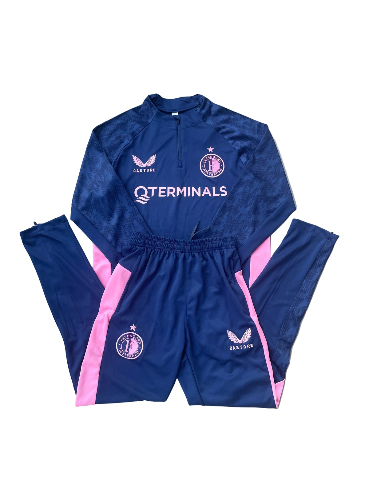Feyenoord Longsleeve Tracksuit 2025/2026 Sapphire Blue