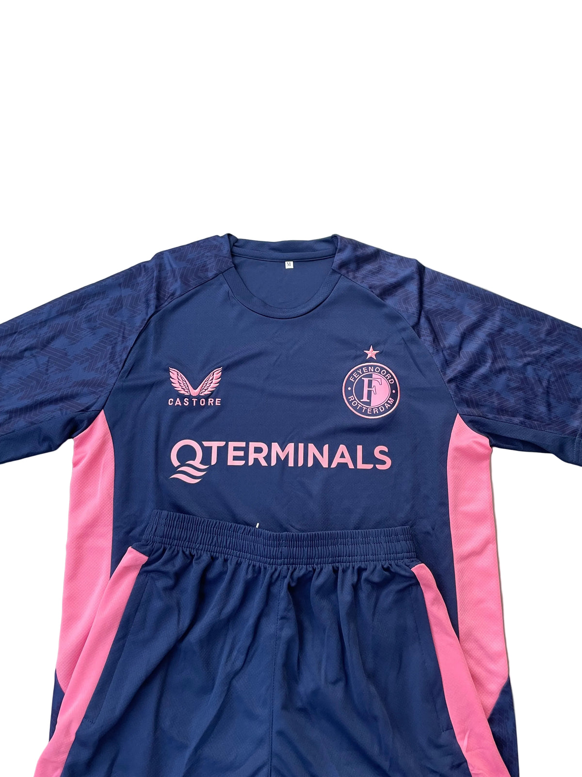 Feyenoord Shortsleeve Tracksuit 2025/2026 Sapphire Blue