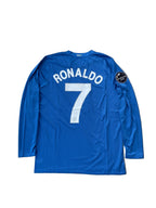 Ronaldo Longsleeve Manchester United Third Shirt 2008/2009