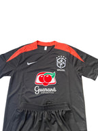 Brazil Shortsleeve Tracksuit 2025/2026 Black