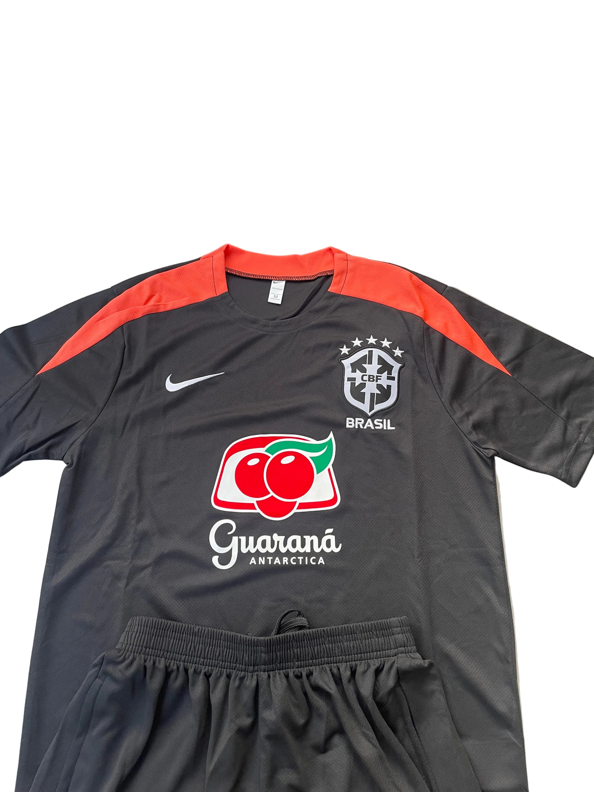 Brazil Shortsleeve Tracksuit 2025/2026 Black