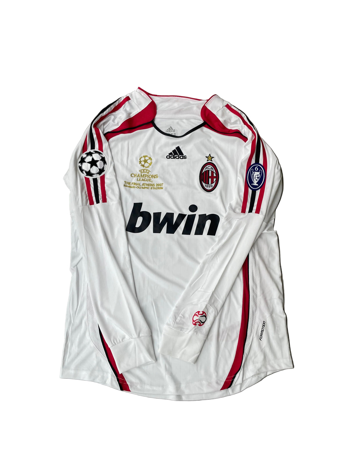 Kaka Longsleeve AC Milan Away Shirt 2006/2007 UCL Final