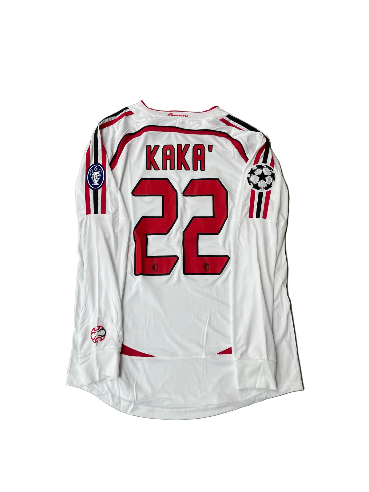 Kaka Longsleeve AC Milan Away Shirt 2006/2007 UCL Final