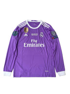 Ronaldo Longsleeve Real Madrid Away Shirt 2016/2017 UCL Final