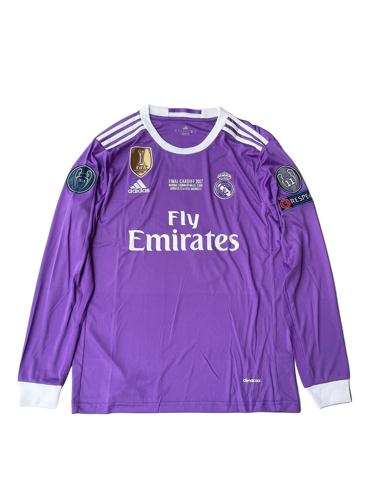 Ronaldo Longsleeve Real Madrid Away Shirt 2016/2017 UCL Final