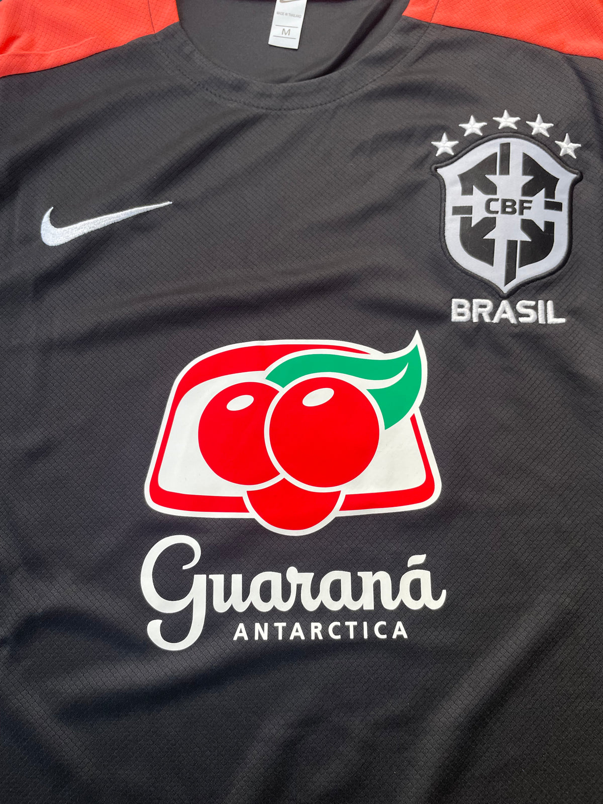 Brazil Shortsleeve Tracksuit 2025/2026 Black