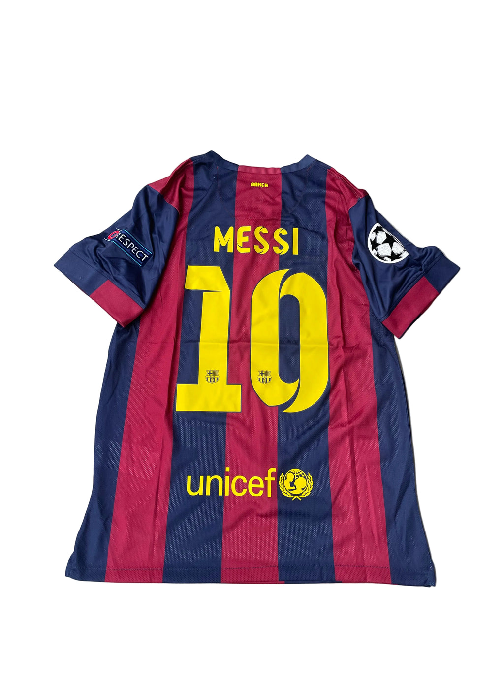 Messi FC Barcelona Home Shirt 2014/2015 UCL Final