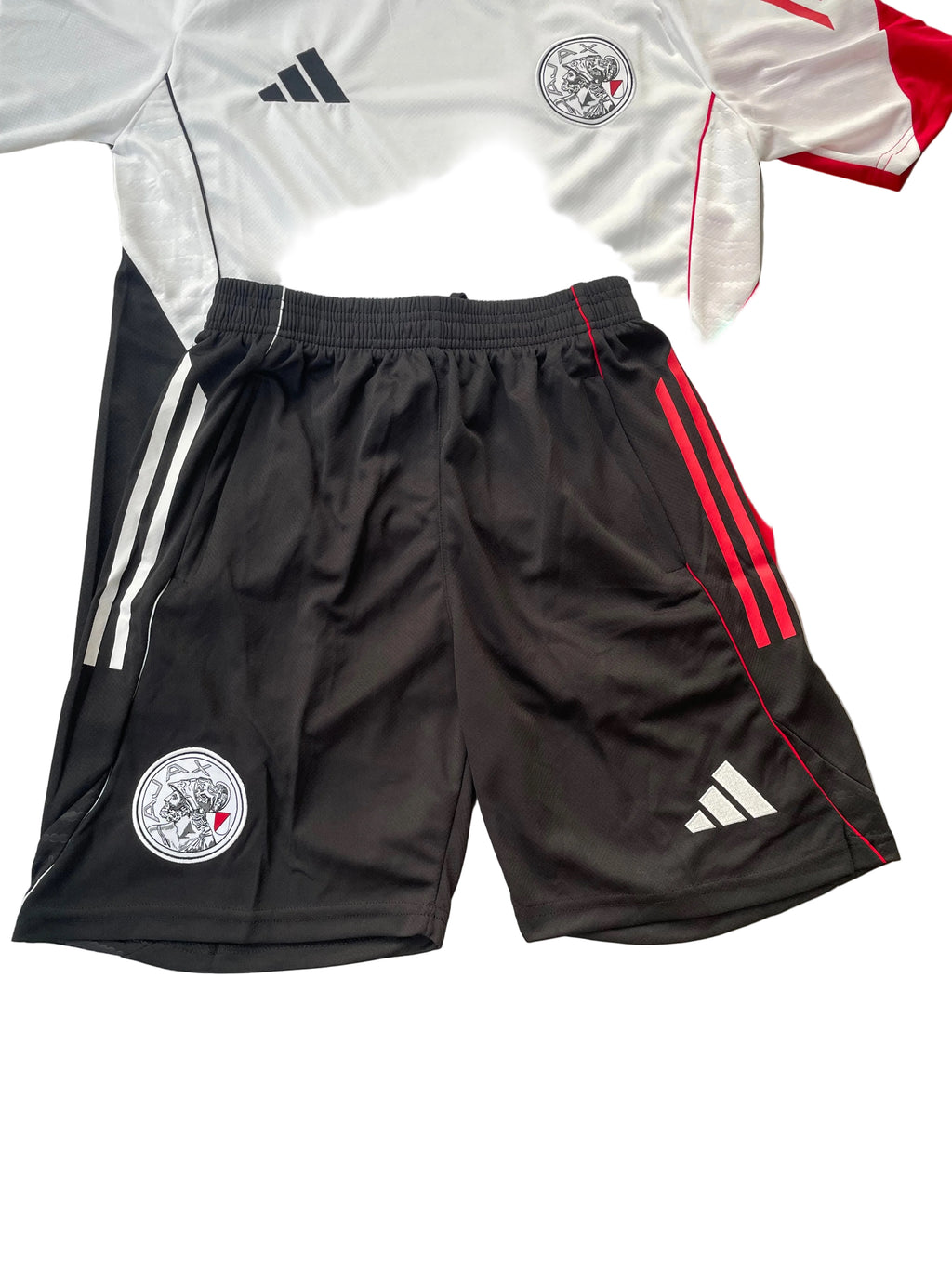 Ajax Shortsleeve Tracksuit 2025/2026 White