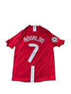 Ronaldo Manchester United 2007/2008 UCL Final shirt