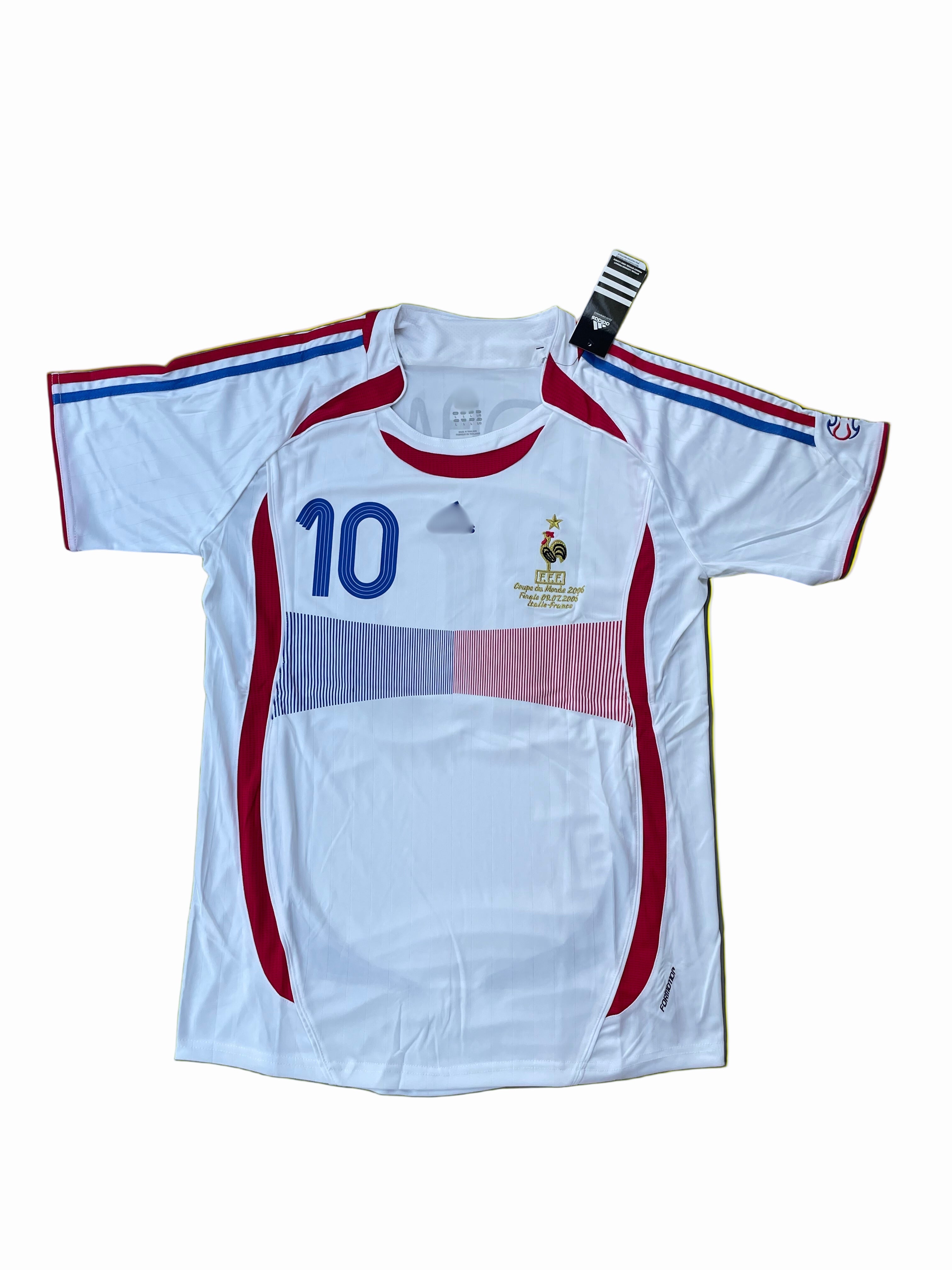 Zidane France World Cup Final 2006 shirt